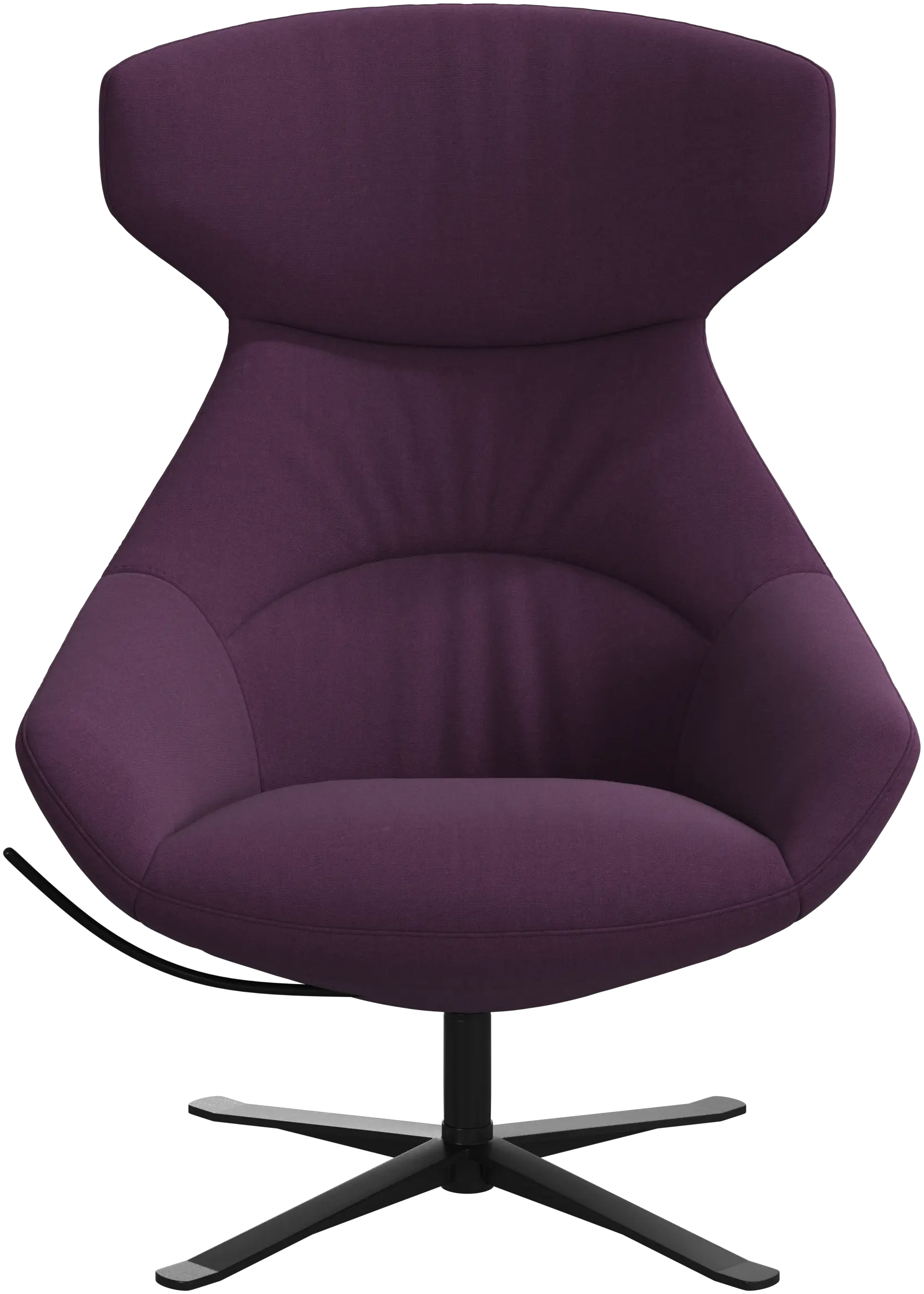 デザイナーアームチェア | リクライニングチェア - レッド | ボー